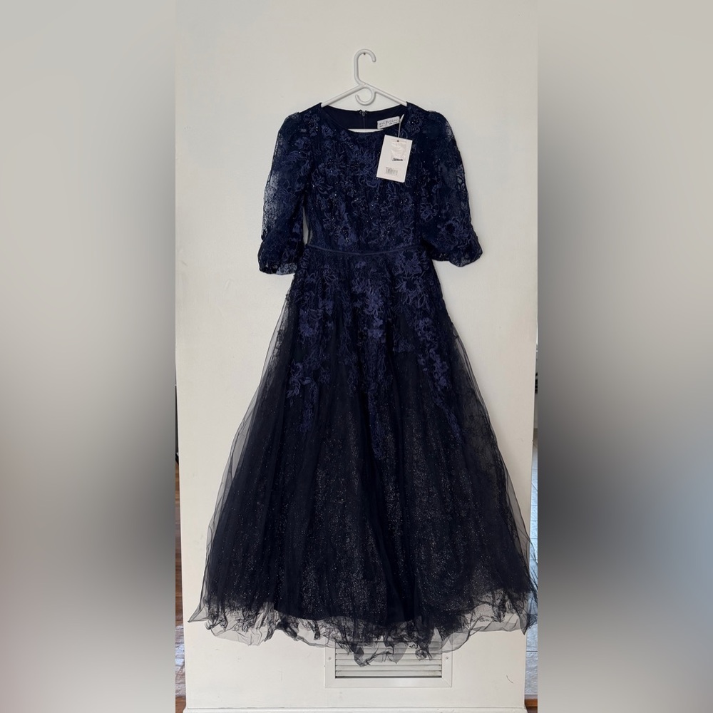 Mac Duggal Midnight Blue Formal Kids Dress